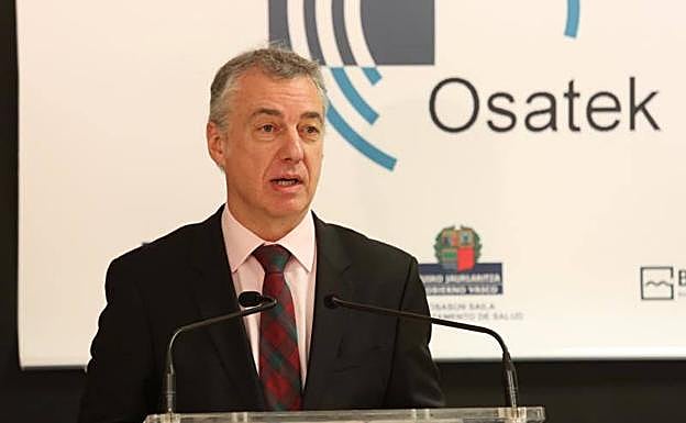 Urkullu, este jueves en San Sebastián