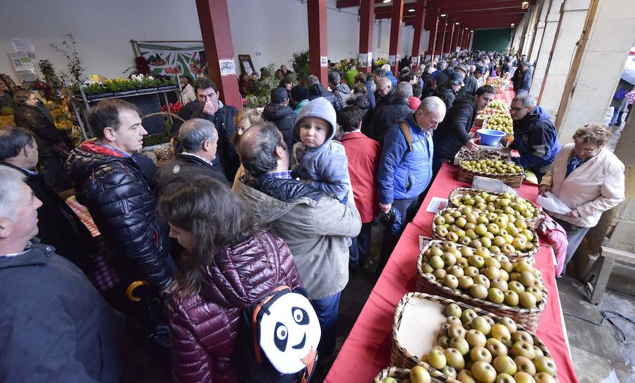 La Feria de Santa Lucía se ha celebrado este jueves con gran éxito en Zumarraga y Urretxu, con 414 puestos de venta de productos agrícolas, ganaderos, de repostería y artesanía.