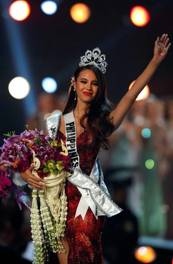 Mujeres representando a 94 naciones participarán en la 67ª Miss Universo 2018. Miss Venezuela Sthefany Gutierrez, Miss Sudáfrica Tamaryn Green y Miss Filipinas Catriona Gray fueron las tres finalistas del concurso de belleza en el que la filipina se impuso finalmente. 