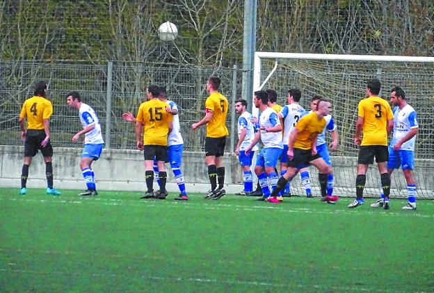 El Orioko. Cuajó sobre todo un gran primer tiempo, el sábado ante el Trintxerpe. 