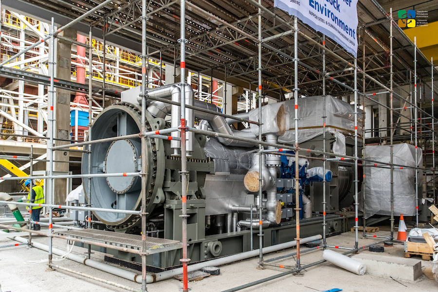 Avanzan las obras de la primera fase del Complejo Medio Ambiental de Gipuzkoa.