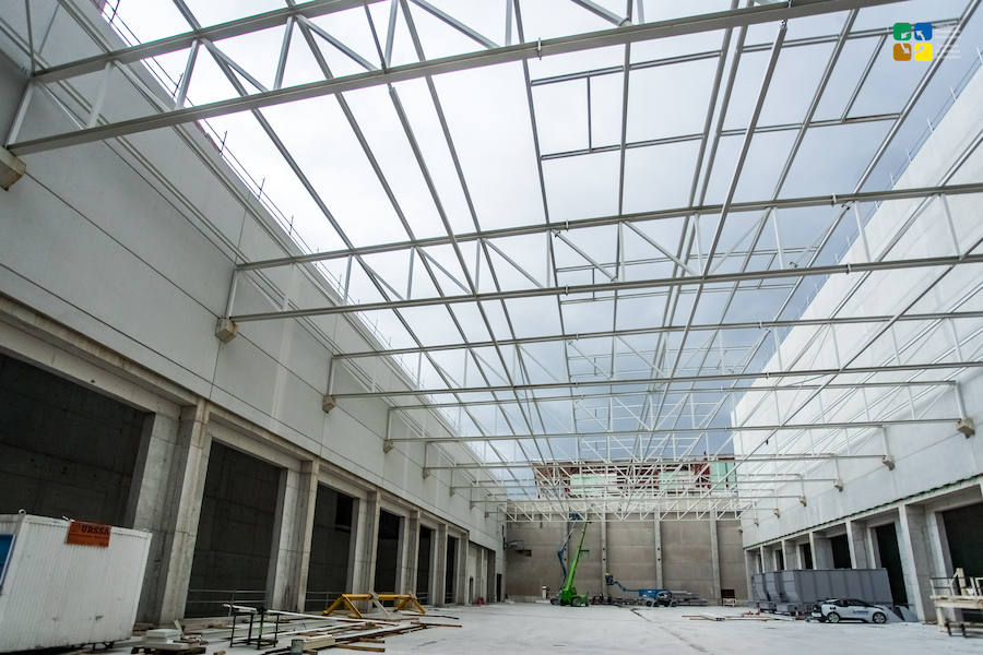 Avanzan las obras de la primera fase del Complejo Medio Ambiental de Gipuzkoa.