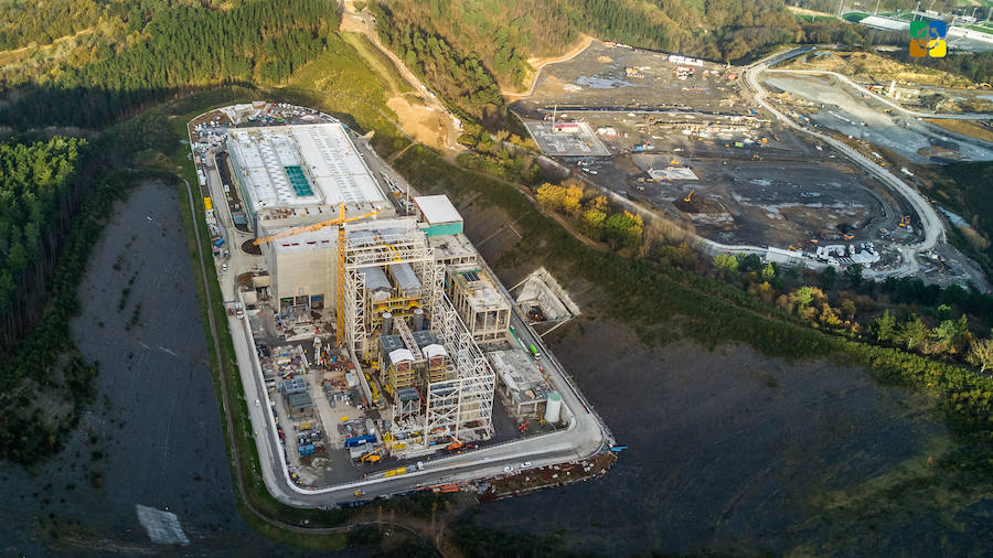 Avanzan las obras de la primera fase del Complejo Medio Ambiental de Gipuzkoa.
