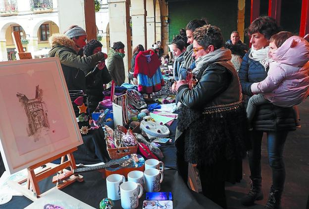 Feria Made in Urola. Se instará el domingo por la mañana en los soportales de la plaza de Euskadi. 