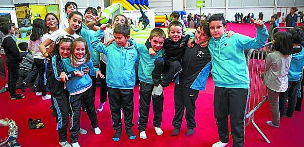 Estudiantes de centros escolares son, estos días, los protagonistas del PIN. 