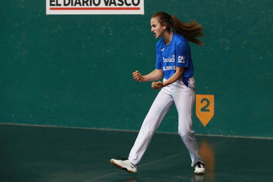 Triunfo de Murua y Elizegi en promesas (22-11) y de Miren Larrarte (22-20) en el femenino