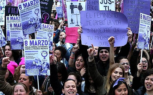 Manifestación del pasado 8 de marzo.