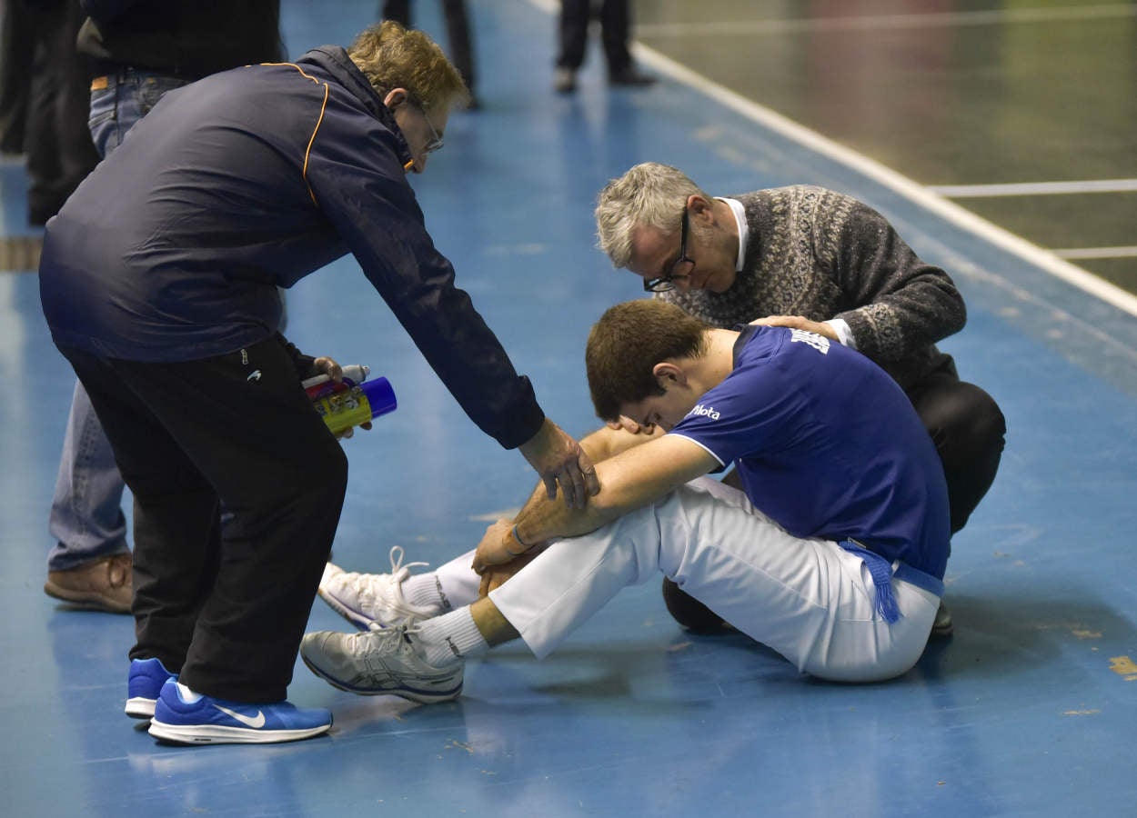 Irribarria y Zabaleta son líderes provisionales del Campeonato de Parejas gracias a su cómoda victoria por 11-22 sumada ante Bengoetxea VI y Ander Imaz este viernes en un Beotibar de Tolosa lleno.