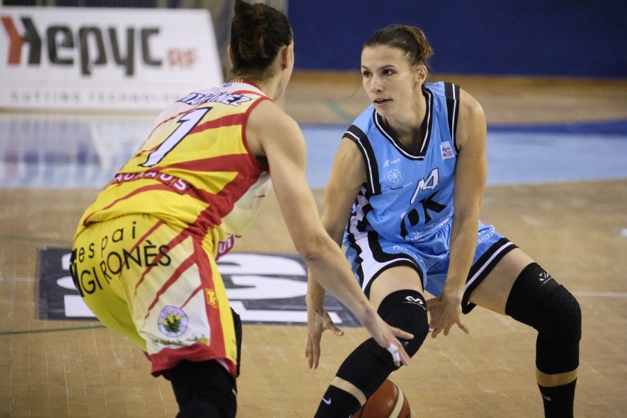 IDK Gipuzkoa ha perdido esta tarde en el Gasca 60-74 ante el líder de la Liga Día el Girona.