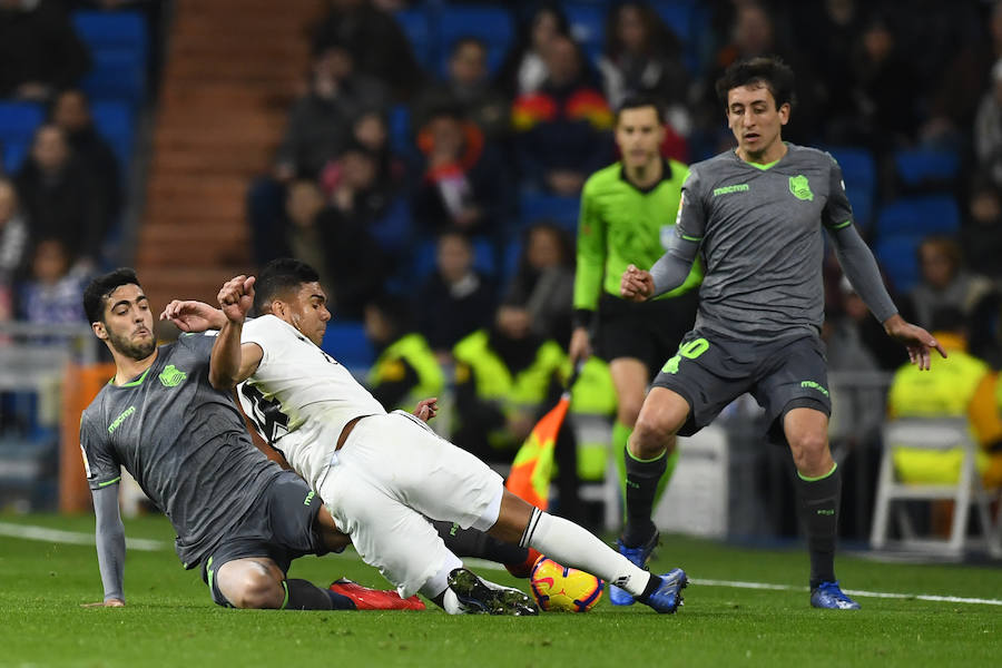 Gran ambiente en el Santiago Bernabéu donde se enfrenta la Real Sociedad de Imanol Alguacil al Madrid de Solari.