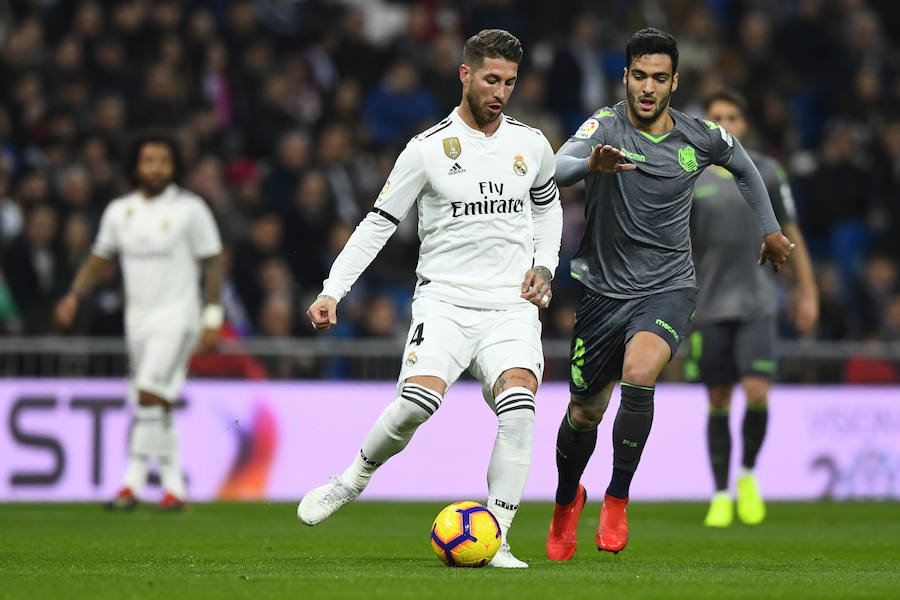 Gran ambiente en el Santiago Bernabéu donde se enfrenta la Real Sociedad de Imanol Alguacil al Madrid de Solari.