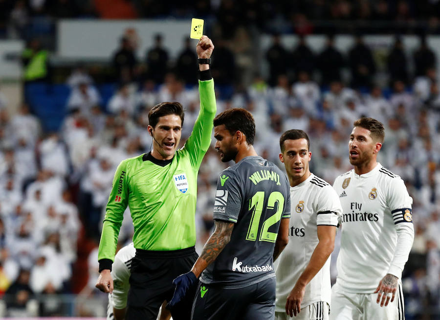 Gran ambiente en el Santiago Bernabéu donde se enfrenta la Real Sociedad de Imanol Alguacil al Madrid de Solari.