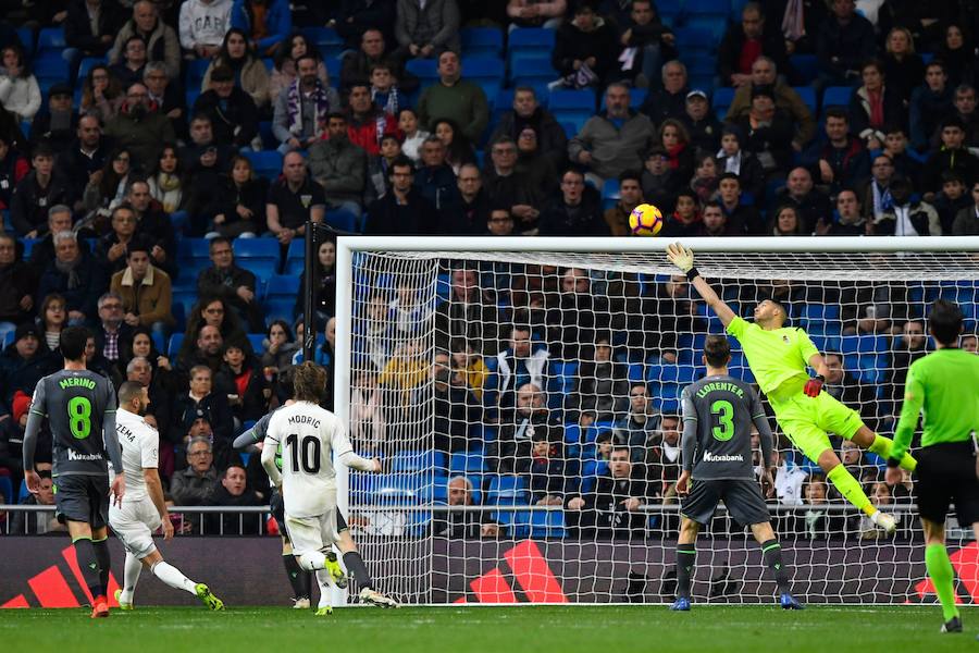 Gran ambiente en el Santiago Bernabéu donde se enfrenta la Real Sociedad de Imanol Alguacil al Madrid de Solari.