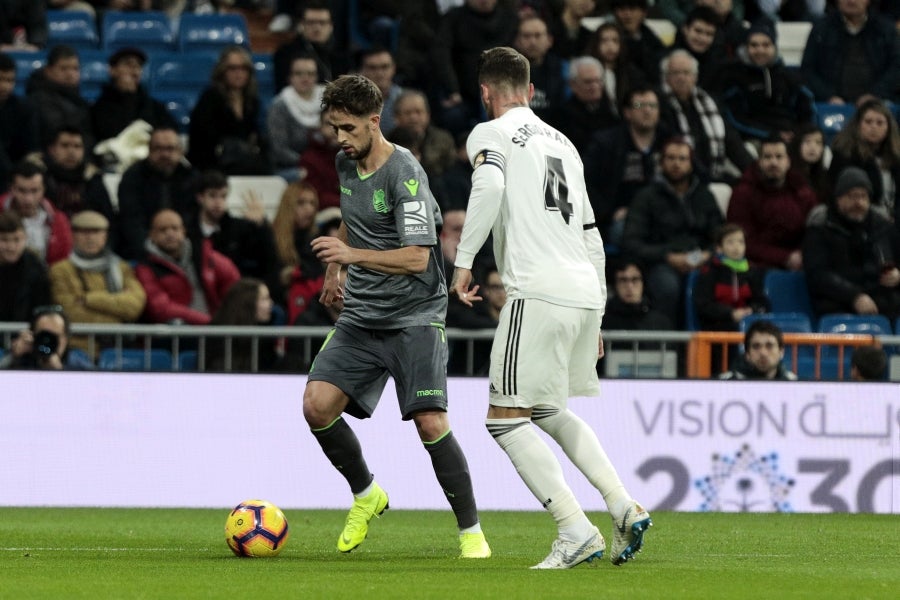 Gran ambiente en el Santiago Bernabéu donde se ha enfrentado la Real Sociedad de Imanol Alguacil al Madrid de Solari y ha vencido (0-2).