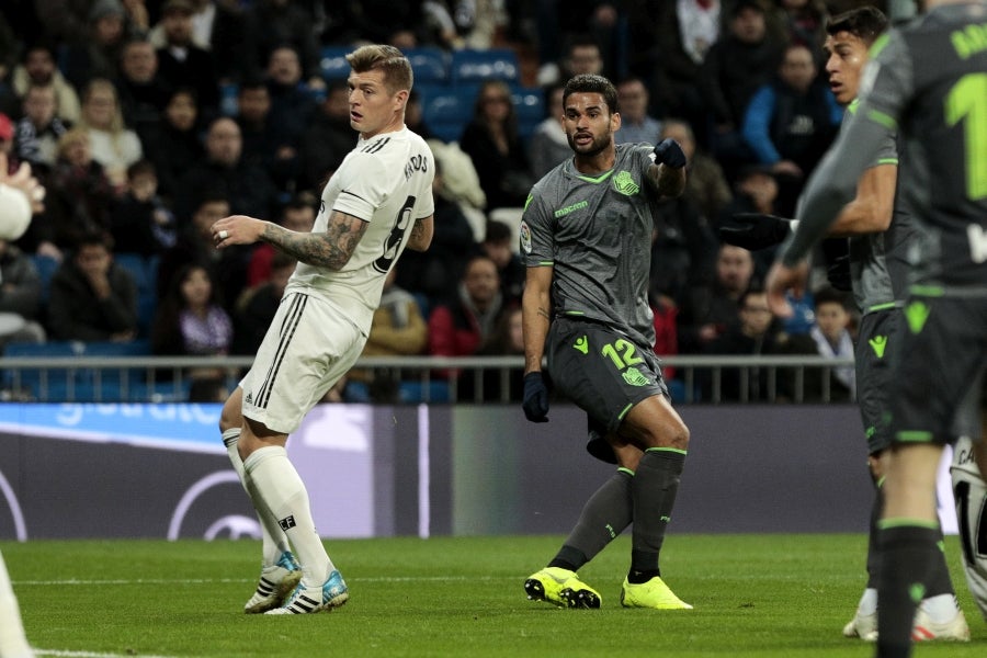 Gran ambiente en el Santiago Bernabéu donde se ha enfrentado la Real Sociedad de Imanol Alguacil al Madrid de Solari y ha vencido (0-2).