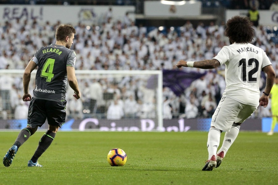 Gran ambiente en el Santiago Bernabéu donde se ha enfrentado la Real Sociedad de Imanol Alguacil al Madrid de Solari y ha vencido (0-2).
