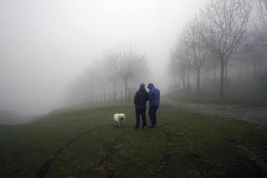 Una avioneta con dos personas a bordo se ha estrellado en la cima del monte Hernio