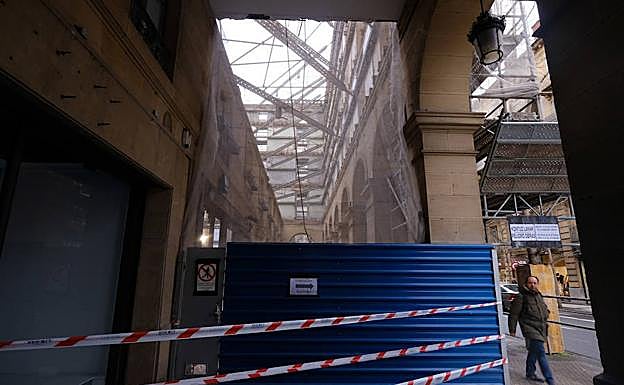 la obra del hotel Basati