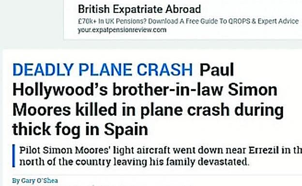 Noticia en la web de The Sun. 