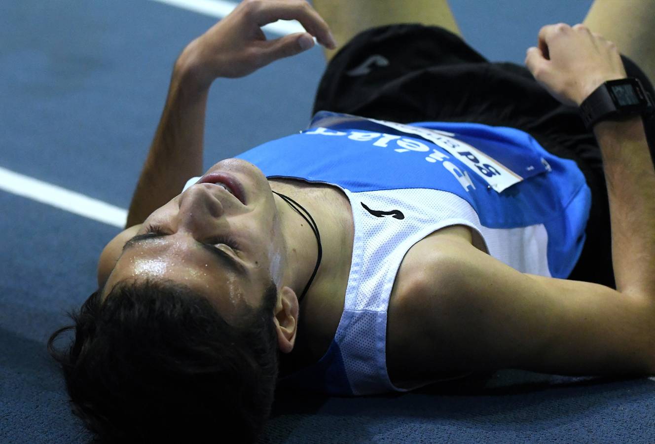 La atleta irundarra se ha impuesto en la final de los 60 metros vallas del Campeonato de Gipuzkoa absoluto disputado en el velódromo de Anoeta. 