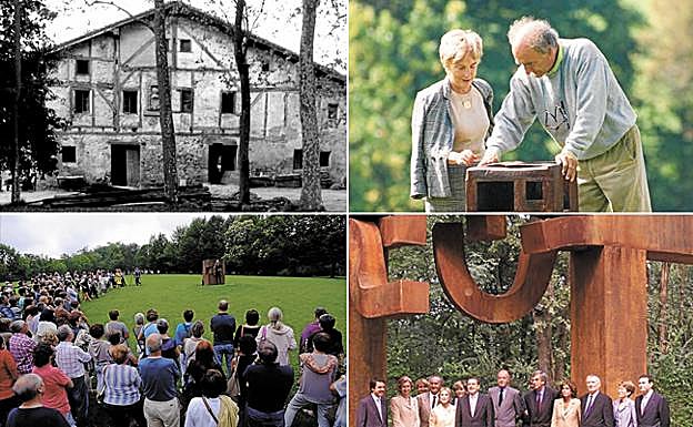 Chillida-Leku se abrirá en su nueva etapa por primera vez a obras de otros grandes artistas