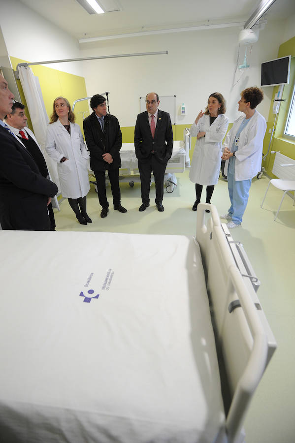El Hospital de Eibar pondrá en marcha este miércoles una de sus nuevas unidades de hospitalización, que tiene capacidad para atender a unos 25 o 30 pacientes al mes. 