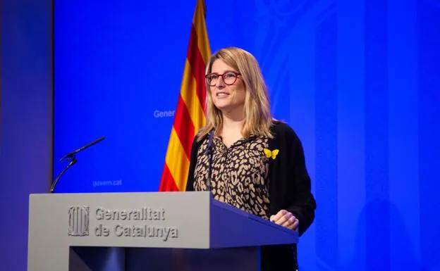 Elsa Artadi, consejera de la Presidencia de la Generalitat. 