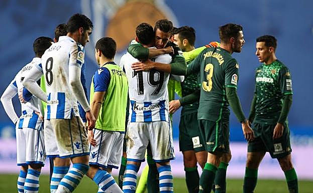 La Real, tras empatar a dos, ha quedado fuera de la Copa.