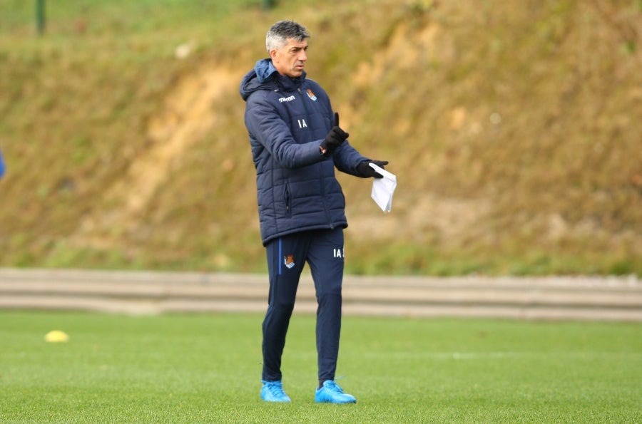 La Real Sociedad ha completado esta sábado la última sesión preparatoria antes de recibir al Huesca este domingo en Anoeta. 