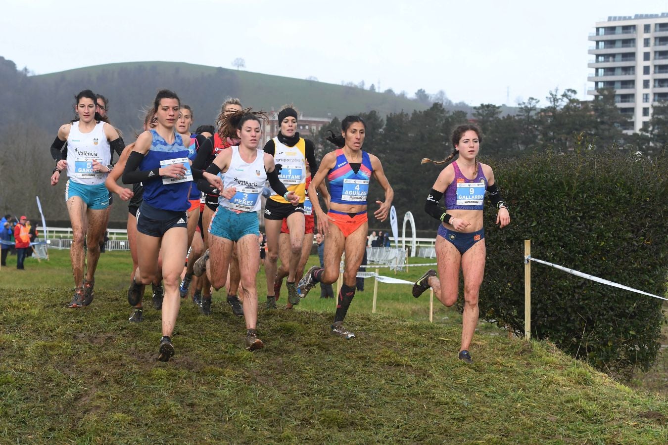 Infernal mañana en el hipódromo donostiarra, con poco público