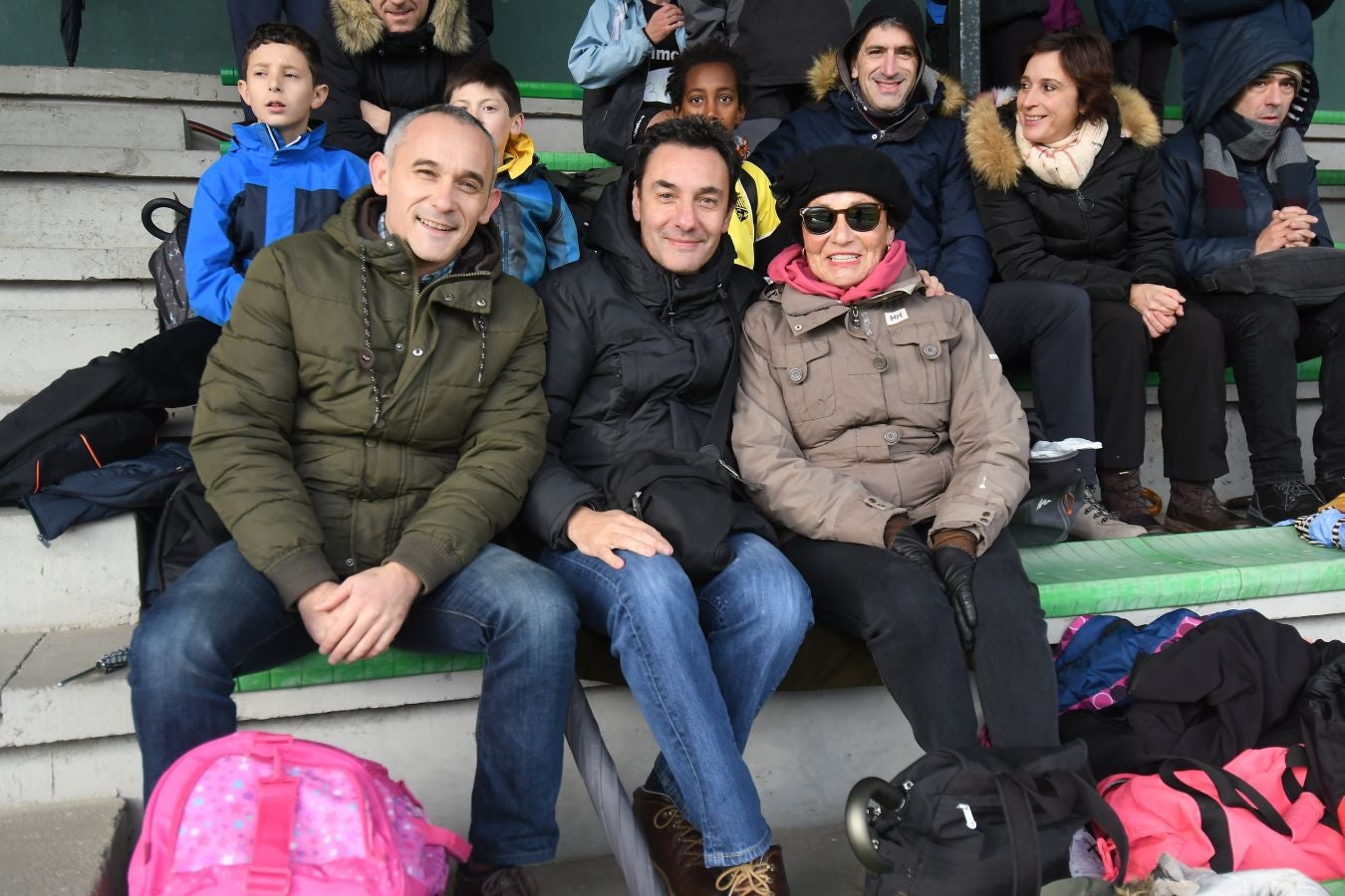 Fotos: El público del cross de San Sebastián desafía al viento y la lluvia