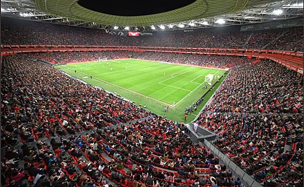 Imagen panorámica de San Mamés