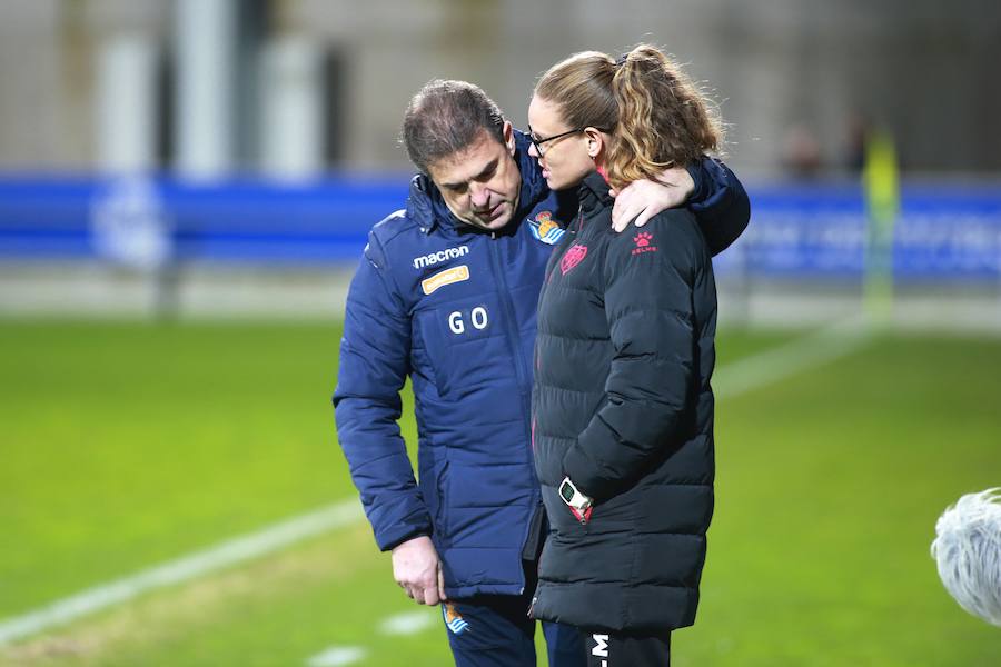 La Real femenina ha goleado este miércoles al Rayo Vallecano en Zubieta. El resultado final ha sido 4-0.
