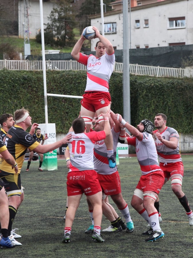 Los ordiziarras han terminado por ceder ante los Aparejadores de Burgos (27-40) y acumulan una segunda semana sin victoria. Alcanzar el cuarto puesto se hace cada vez más difícil. 