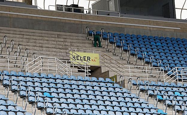 Estado actual de la tribuna Principal