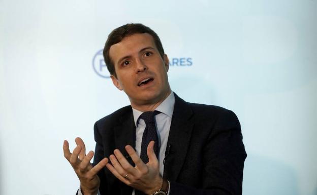 Pablo Casado, secretario general del PP.