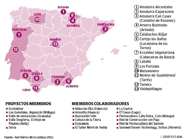 En España hay más 20 'ecoaldeas' formadas por grupos humanos que apuestan por recuperar pueblos abandonados
