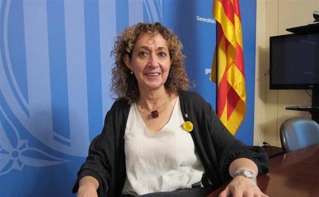 Ester Capella, consejera de Justicia de la Generalitat. 