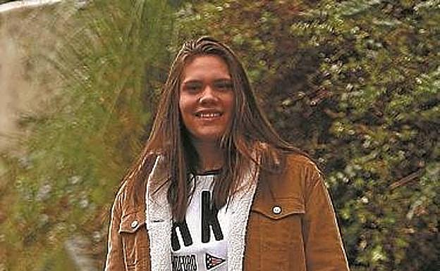 Renata, en Bidebieta. 