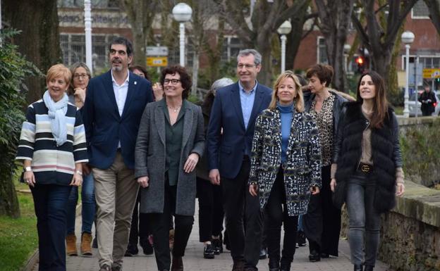 Goia contrapone la lucha por la igualdad frente al «tridente» de la derecha