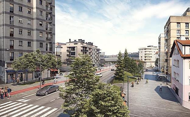 El proyecto definitivo contará con tres carriles de circulación. 