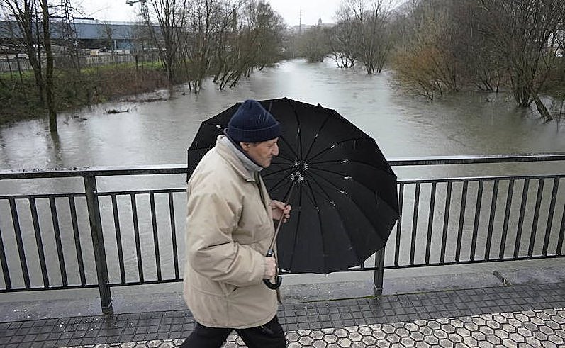 Lluvia sobre Euskadi