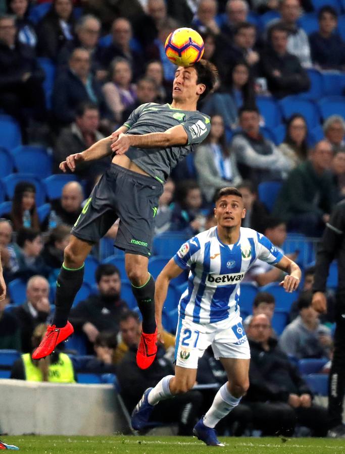 Las fotos más espectáculares del encuentro disputado en Anoeta entre Real Sociedad (esta vez con la segunda equipación) y el Leganés.