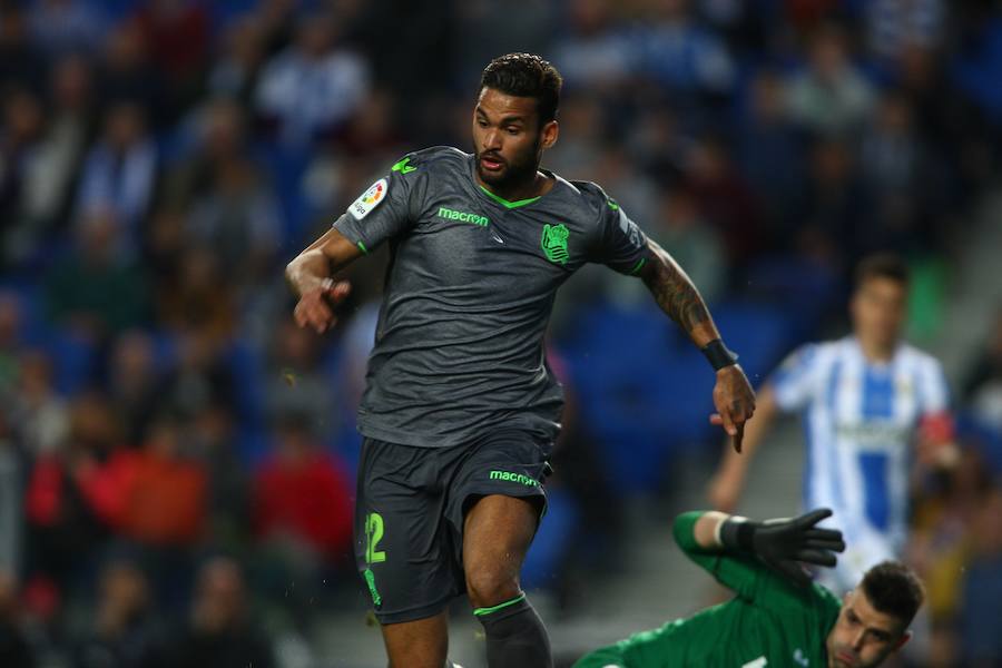 Las fotos más espectáculares del encuentro disputado en Anoeta entre Real Sociedad (esta vez con la segunda equipación) y el Leganés.