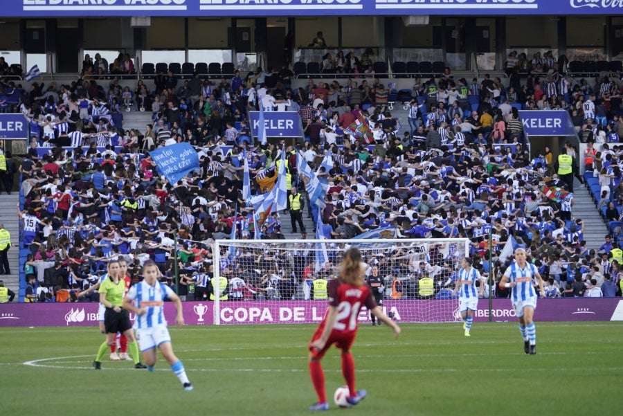 En su séptima participación en la competición, la Real afronta por segunda vez el penúltimo asalto de la Copa de la Reina. 