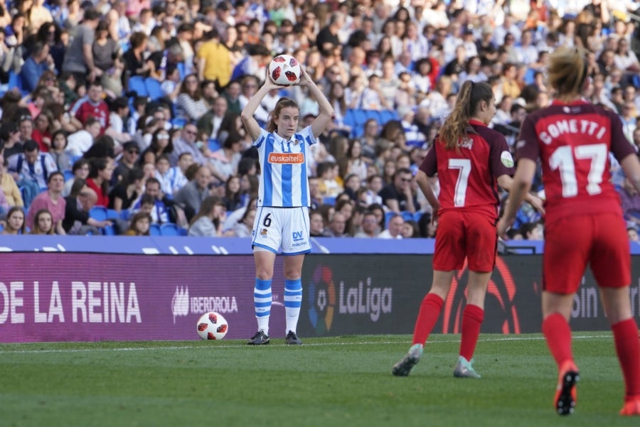 En su séptima participación en la competición, la Real afronta por segunda vez el penúltimo asalto de la Copa de la Reina. 