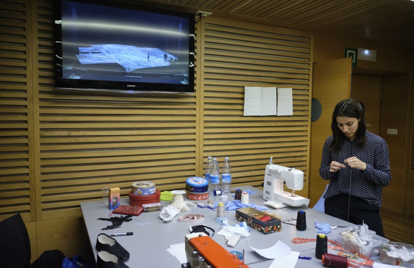 DV se interna en los preparativos de La Flauta Mágica, una producción de Opus Lírica que cuenta con la participación de 130 integrantes.