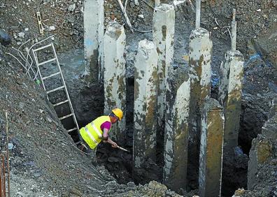 Imagen secundaria 1 - El fondo norte de Anoeta aflora a la superficie