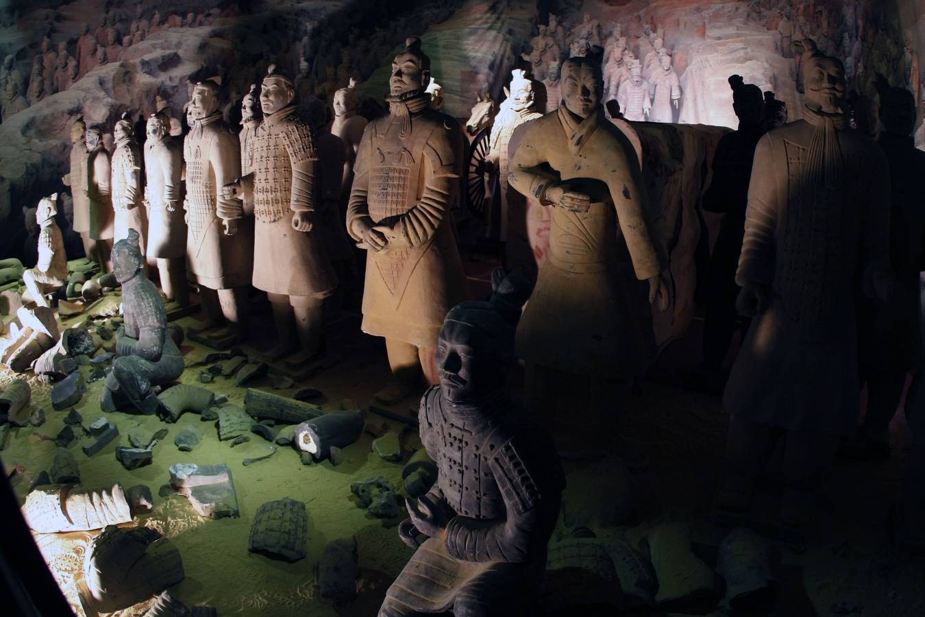 La exposición 'Soldados de Terracota' ya pasó por Torrelavega (Cantabria) y ahora le llega el turno a Pasaia. 