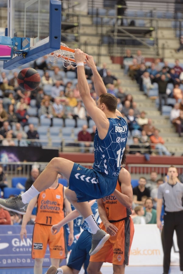 El Gipuzkoa Basket se enfrenta en casa al Valencia Basket. 